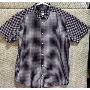 Patagonia Short Sleeve Button Down Shirt Multicolored Men's Size XL